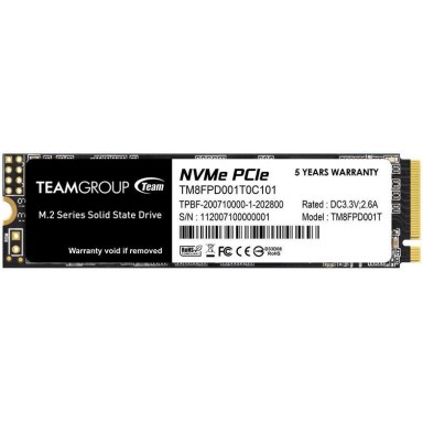 SSD TeamGroup MP33 PRO 1TB PCI Express 3.0 Gen3 x4 M.2 2280